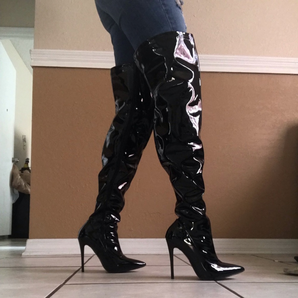 Knee-high boots